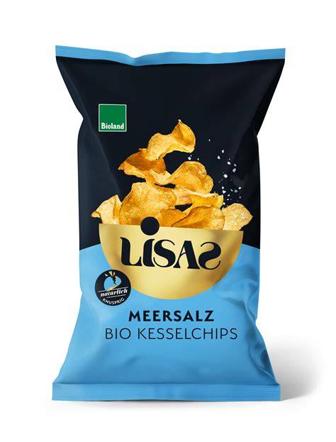 Packung und Chips: Bio Trüffel Meersalz Chips