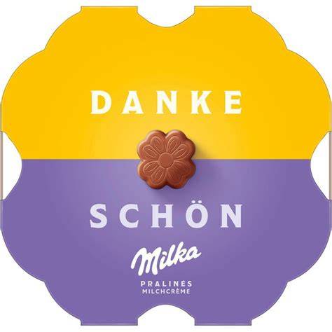 Packungen Milka Dankeschön Pralinen im Supermarkt