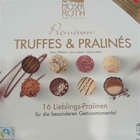 Packungen Moser Roth Tafeln und Pralinés im ALDI-Regal