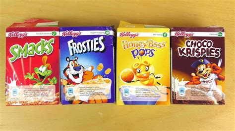 Packungen verschiedener Schoko Cornflakes Sorten und Marken