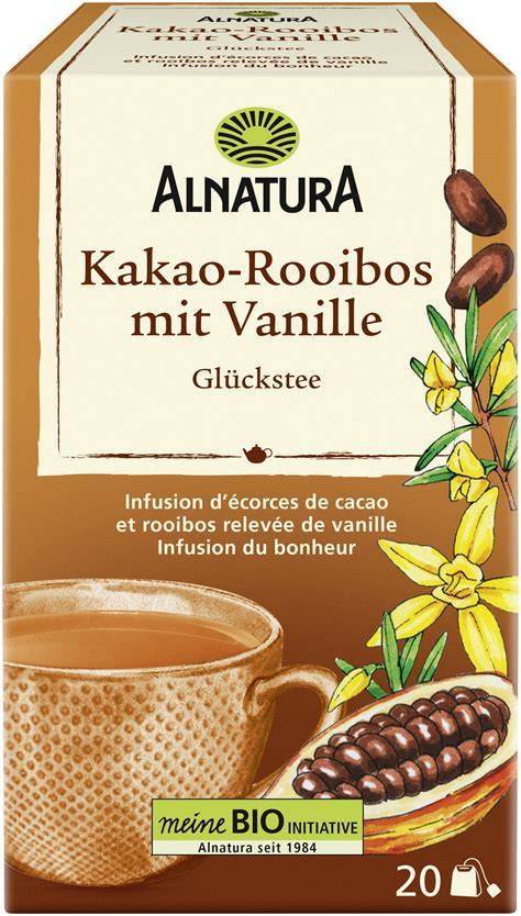 Packungsabbildung Alnatura Kakao-Rooibos mit Vanille