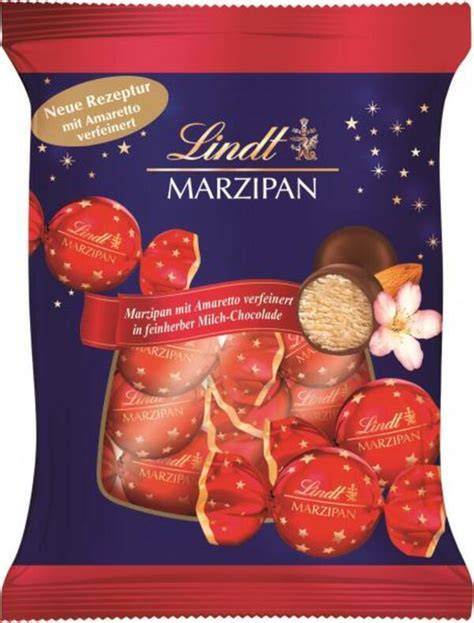 Packungsansicht Lindt Marzipan Kugeln