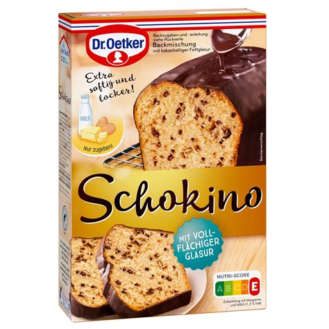 Packungsinhalt Dr. Oetker Schoko Kirsch Kuchen Backmischung