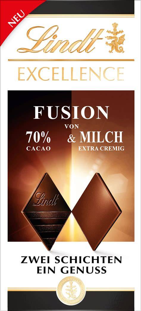 Packungskennzeichnung Lindt Excellence 70%