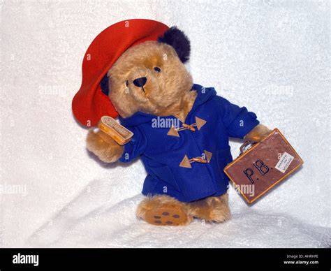 Paddington Bär mit Marmelade-Sandwich