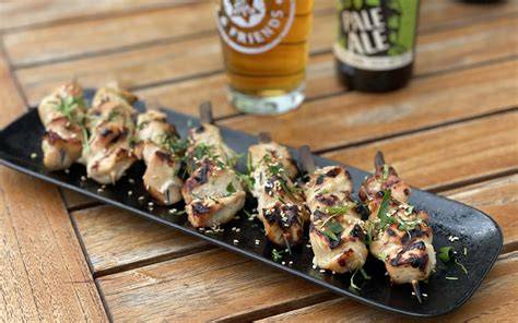 Pale Ale Hähnchenspieße auf dem Grill: Schritt für Schritt