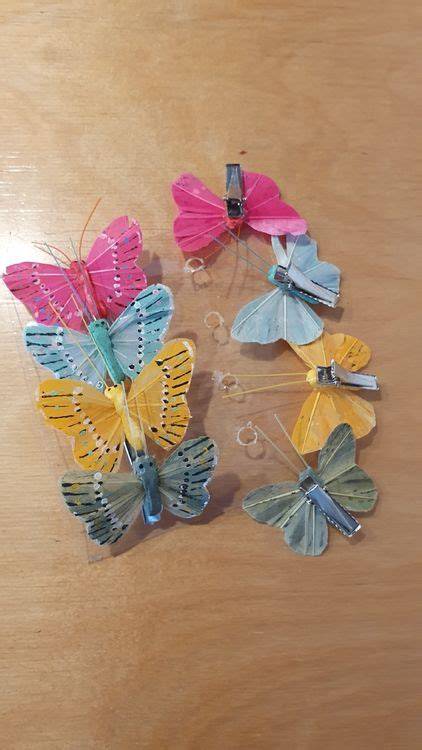 Papier-Schmetterlinge für Wand- und Tischdeko