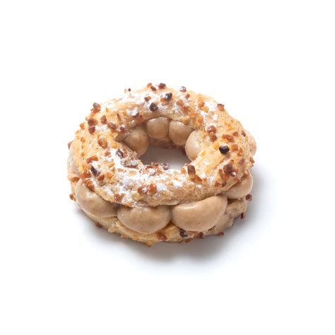 Paris-Brest aufgeschnitten mit Praliné-Creme