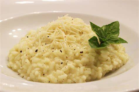Parmesanrisotto mit Trüffelspänen