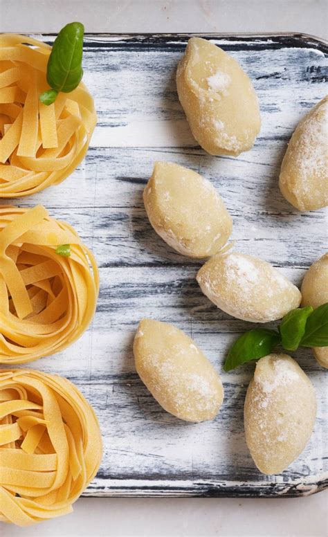 Pasta-Varianten: Tagliatelle, Gnocchi, Bandnudeln