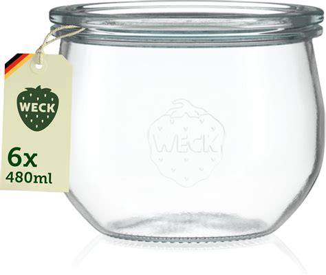 Pasteurisierung Weck Gläser Marmelade