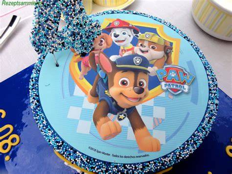 Paw Patrol Torte Schritt-für-Schritt Zusammensetzung