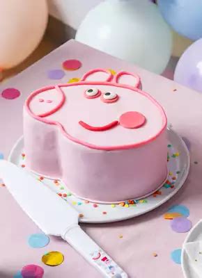 Peppa Wutz Matschpfützen Torte Verzierungen Detailaufnahme