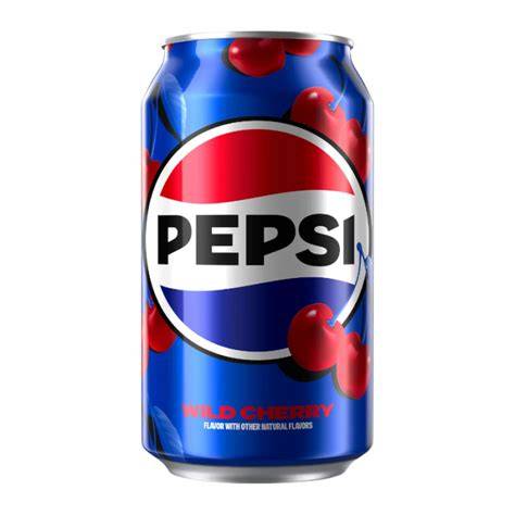 Pepsi Cherry Produktseite auf dem Handy