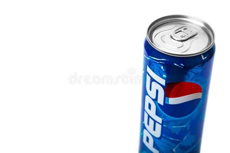 Pepsi Cola Dose Nahaufnahme