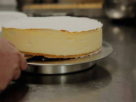 Perfekt glatte Käsekuchen-Oberfläche nach Wasserbad-Methode