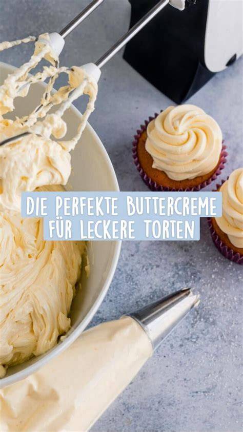 Perfekte Buttercreme: Stand und Farbbalance
