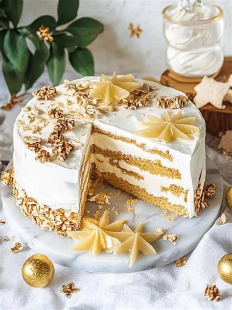 Perfekte Marzipan-Torte mit Dekor-Element