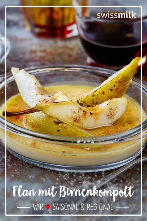 Perfekter Anschnitt: cremiger Flan mit goldbrauner Kruste im Tortenstück