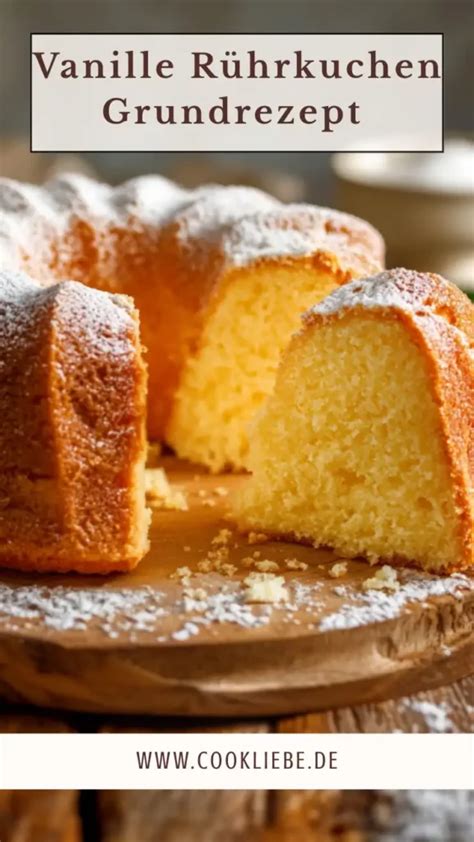 Perfekter Rührkuchen auf mittlerer Schiene