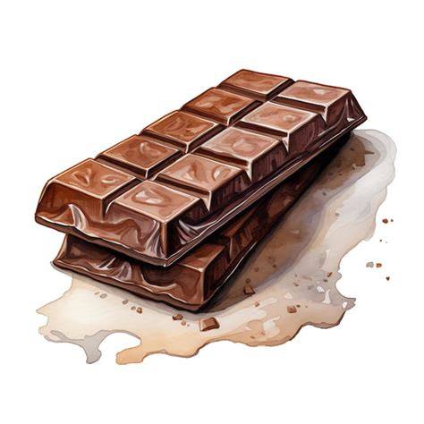 Person hält Schokoladentafel abwehrend - Illustration von Vermeidungsverhalten