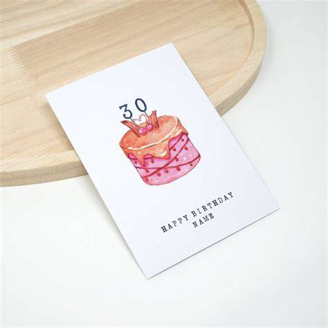 Personalisierte Geburtstags-Torte mit Fondant-Ausstechern