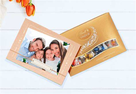 Personalisierte Lindt Schokoladentafel mit individuellen Zutaten und Widmung