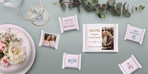 Personalisierte Ritter Sport Schokolade mit eigenem Design, Firmenlogo, Foto und Text