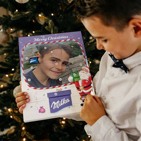 Personalisierte Schokolade-Adventskalender