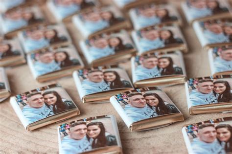 Personalisierte Schokoladentafeln mit Foto