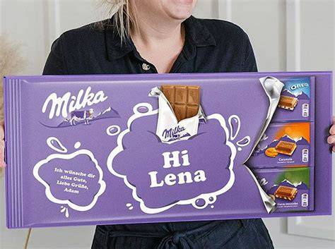 Personalisiertes XXL-Schokoladengeschenk