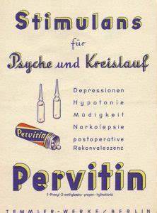 Pervitin Nebenwirkungen - Infografik