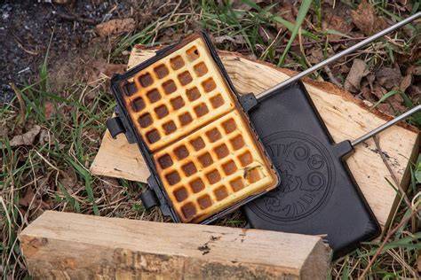 Petromax Waffeleisen im Einsatz: Grillen, Feuerstelle, Lagerfeuer