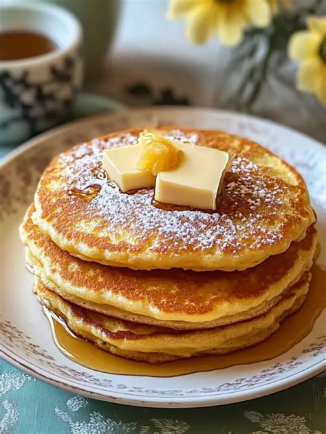 Pfannkuchen mit Gänseei: fluffige Konsistenz und gelbe Farbe