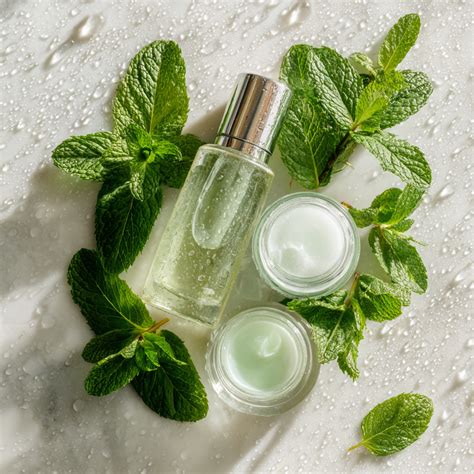 Pfefferminze in der Kosmetik