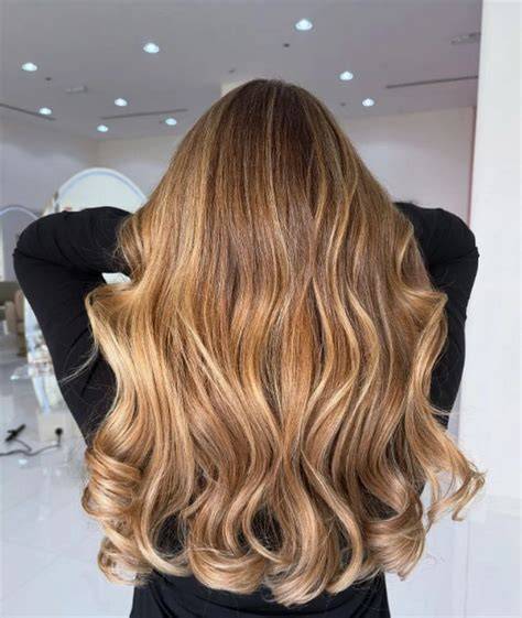Pflegeroutine Karamellblond