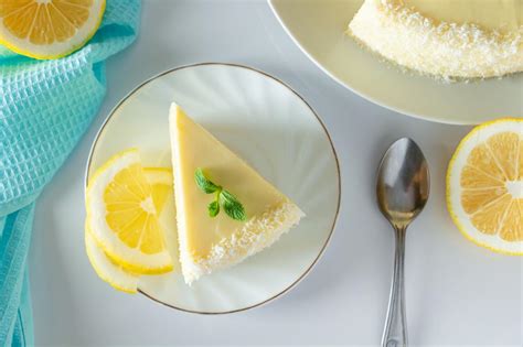 Philadelphia Kühlschranktorte mit Zitronenscheiben