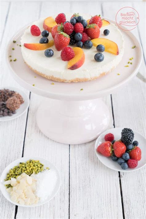 Philadelphia-Torte als sommerlicher Kühlschrankkuchen