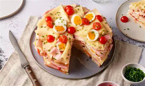 Pikante Partytorte: Zubereitung und Zutatenübersicht