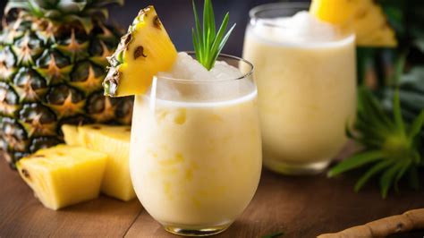 Pina Colada Softeis im Glas