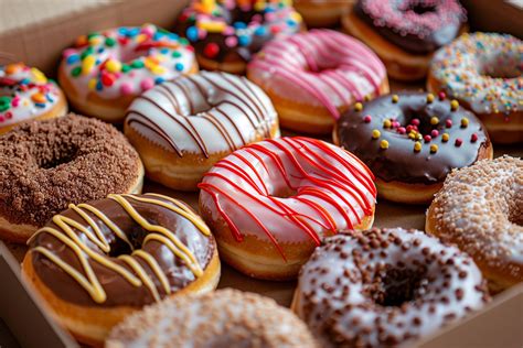 Pinke Glasur Donuts mit bunten Perlen