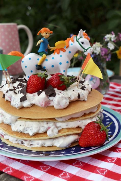 Pippi-Langstrumpf-Amerikaner mit Fruchtgummi-Zöpfen
