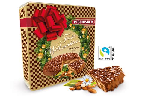Pischinger Torte: Moderne Verpackung und Design