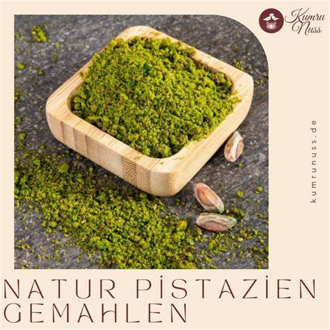 Pistazien aus Gaziantep, fein gemahlen