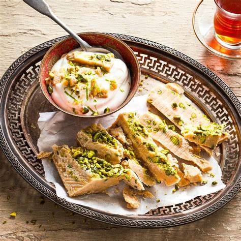Pistazien und Tahin in orientalischer Küche