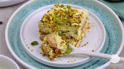 Pistazientiramisu mit Mascarpone