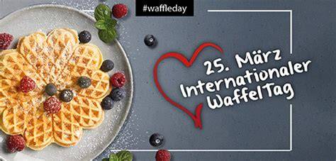 Pizzawaffeln als Highlight zum internationalen Waffeltag