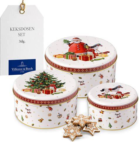 Plätzchendosen und Geschenkverpackungen