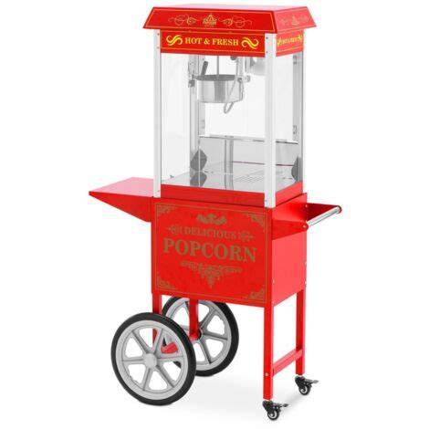 Popcornmaschine mit Retro-Beleuchtung