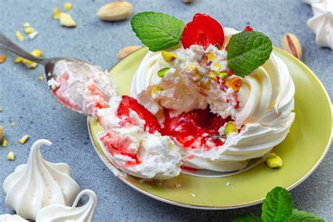 Portionierte Pfefferminzcreme als Buffet-Hit
